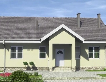 Проект СА-22 , размер 13,55м*8,70 м