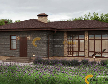 НОВИНКА. Е-77. СПА-комплекс с цокольным этажом 7.9*13.2 метров.